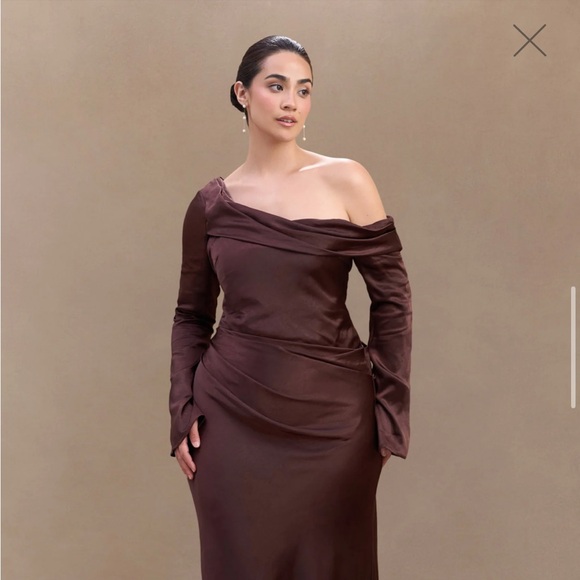 Meshki Dresses & Skirts - Meshki Chocolate Brown Dress